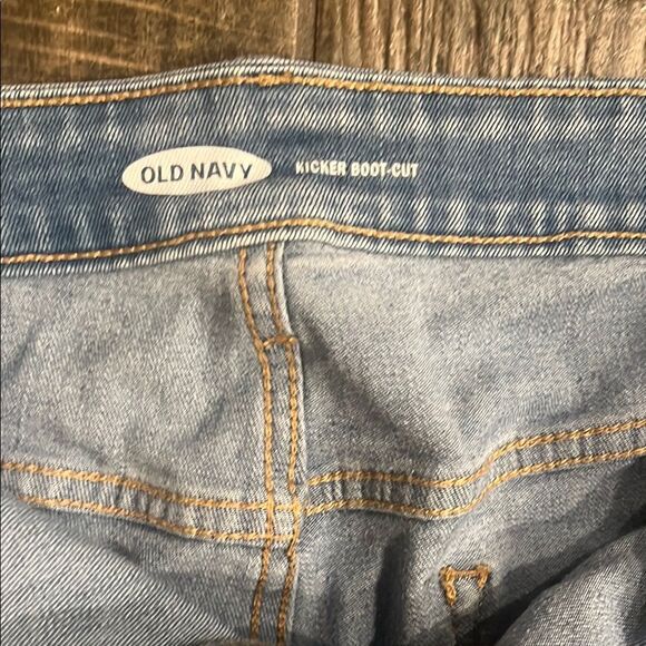 Old Navy Light Blue Women's kicker boot cut Jeans - Picture 2 of 3